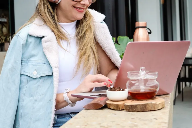 Remote work setup for creative professionals balancing freelance and full-time work